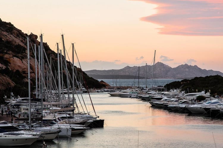 Harbour sunset